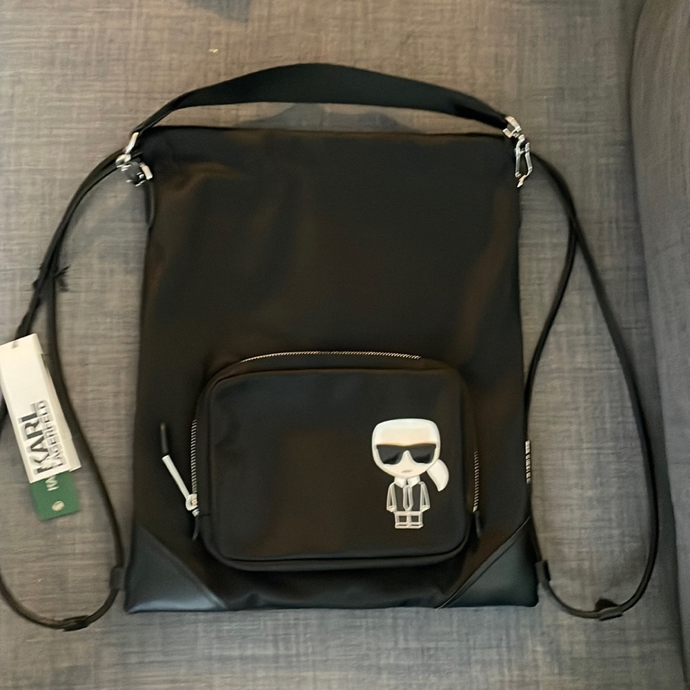 Karl Lagerfeld Black Crossbody Bag